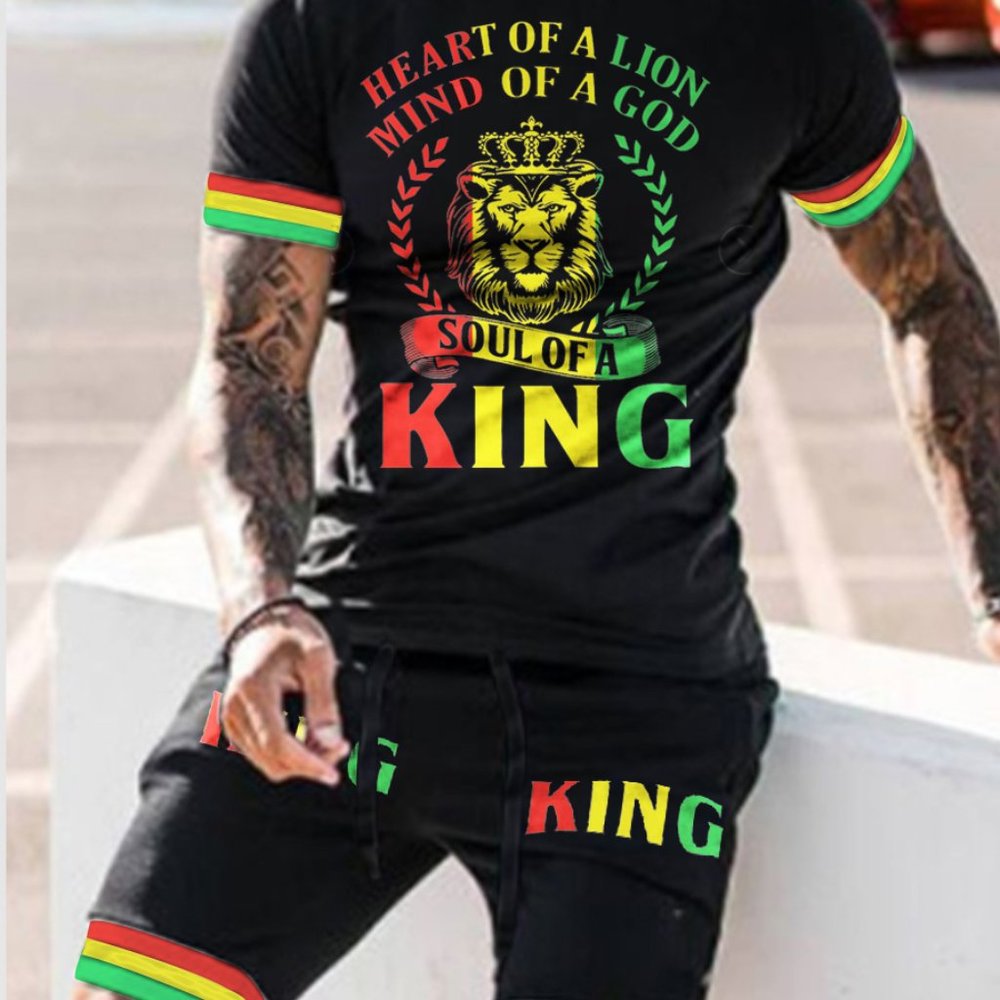 Black King Short Set